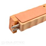 Ascuțitor pentru cuțite Dulotec V-Force cu diamant și ceramică, prevăzut cu curea din piele » Lanternaputernica.RO