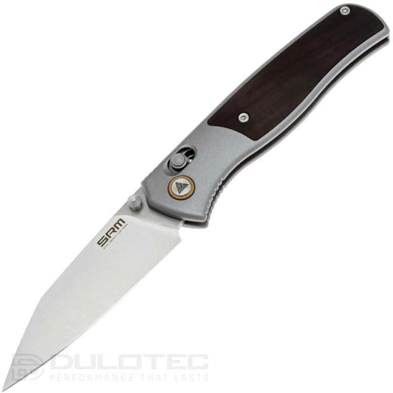 Cuțit pliant SRM 259L-AK — mâner din aliaj de aluminiu și oțel 14C28N » Lanternaputernica.RO