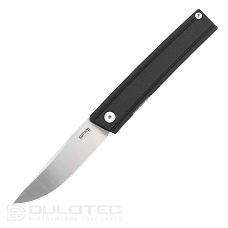 Cuțit pliant SRM 401LC-GB – mâner din G10 și oțel 10Cr15MoV » Lanternaputernica.RO