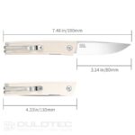 Cuțit pliabil SRM 401LC-GT – mâner din G10 și oțel 10Cr15MoV » Lanternaputernica.RO