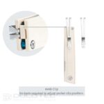 Cuțit pliabil SRM 401LC-GT – mâner din G10 și oțel 10Cr15MoV » Lanternaputernica.RO