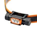 Lampă frontală puternică Dulotec H3 Pro + baterie de 4000 mAh, lumină albă de până la 2400 lumeni » Lanternaputernica.RO