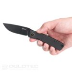 Cuțit pliant SRM 105M-GB – mâner din G10 și oțel 14C28N » Lanternaputernica.RO