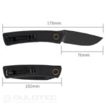 Cuțit pliant SRM 105M-GB – mâner din G10 și oțel 14C28N » Lanternaputernica.RO