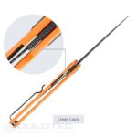 Cuțit pliabil SRM 105M-GJ – mâner din G10 și oțel 14C28N » Lanternaputernica.RO