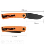Cuțit pliabil SRM 105M-GJ – mâner din G10 și oțel 14C28N » Lanternaputernica.RO