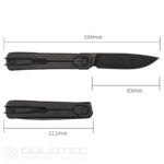 Cuțit pliant SRM 135-GB – mâner din G10 și oțel 14C28N » Lanternaputernica.RO