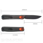 Cuțit pliant SRM 135-GJ – mâner din G10 și oțel 14C28N » Lanternaputernica.RO