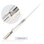 Cuțit pliant SRM 135-GT – mâner din G10 și oțel 14C28N » Lanternaputernica.RO