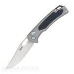 Cuțit pliabil SRM Retriever 9203-AK2 – mâner din aliaj de aluminiu și lamă din oțel laminat 140Cr » Lanternaputernica.RO