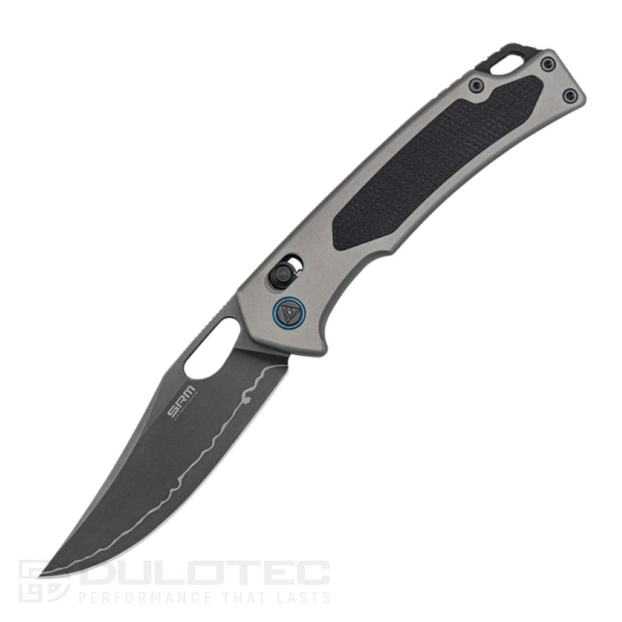 Cuțit pliabil SRM Retriever 9203-AK2 – mâner din aliaj de aluminiu și lamă din oțel laminat 140Cr » Lanternaputernica.RO Cuțit pliabil SRM Retriever 9203-AK2 – mâner din aliaj de aluminiu și lamă din oțel laminat 140Cr » Lanternaputernica.RO