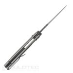 Cuțit pliabil SRM Retriever 9203-AK2 – mâner din aliaj de aluminiu și lamă din oțel laminat 140Cr » Lanternaputernica.RO