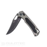 Cuțit pliabil SRM Retriever 9203-AK2 – mâner din aliaj de aluminiu și lamă din oțel laminat 140Cr » Lanternaputernica.RO