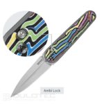 Cuțit pliabil SRM 251MB-GX – mâner din G10 și oțel N690 » Lanternaputernica.RO