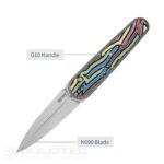 Cuțit pliabil SRM 251MB-GX – mâner din G10 și oțel N690 » Lanternaputernica.RO