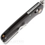 Cuțit pliabil SRM Medal 255L-CB — mâner din fibră de carbon și lamă din oțel laminat 140Cr » Lanternaputernica.RO