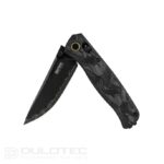 Cuțit pliant SRM Medal 255L-FB2 – Mâner din fibră de carbon și oțel laminat 140Cr » Lanternaputernica.RO