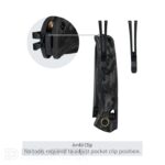 Cuțit pliant SRM Medal 255L-FB2 – Mâner din fibră de carbon și oțel laminat 140Cr » Lanternaputernica.RO