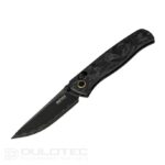 Cuțit pliant SRM Medal 255L-FB2 – Mâner din fibră de carbon și oțel laminat 140Cr » Lanternaputernica.RO