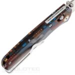 Cuțit pliant SRM Medal 255L-GQ – mâner din G10 și lamă din oțel laminat 140Cr » Lanternaputernica.RO