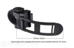 Suport universal pentru o lampă de bicicletă rotativă la 360 de grade » Lanternaputernica.RO