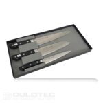 Set de cuțite profesionale de bucătărie Tojiro DP FT-032 – laminate din oțel VG10 » Lanternaputernica.RO
