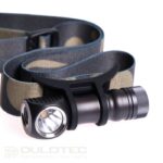 Lanternă frontală ZebraLight H504d roșie, lumină roșie cu fascicul larg, baterii AA » Lanternaputernica.RO
