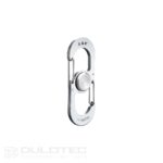 SK039E Inel pentru chei cu carabină din oțel inoxidabil » Lanternaputernica.RO