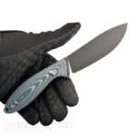 Cuțit cu lamă fixă Sanrenmu S643P-GE – mâner din G10 și oțel 14C28N » Lanternaputernica.RO