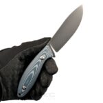 Cuțit cu lamă fixă Sanrenmu S643P-GE – mâner din G10 și oțel 14C28N » Lanternaputernica.RO