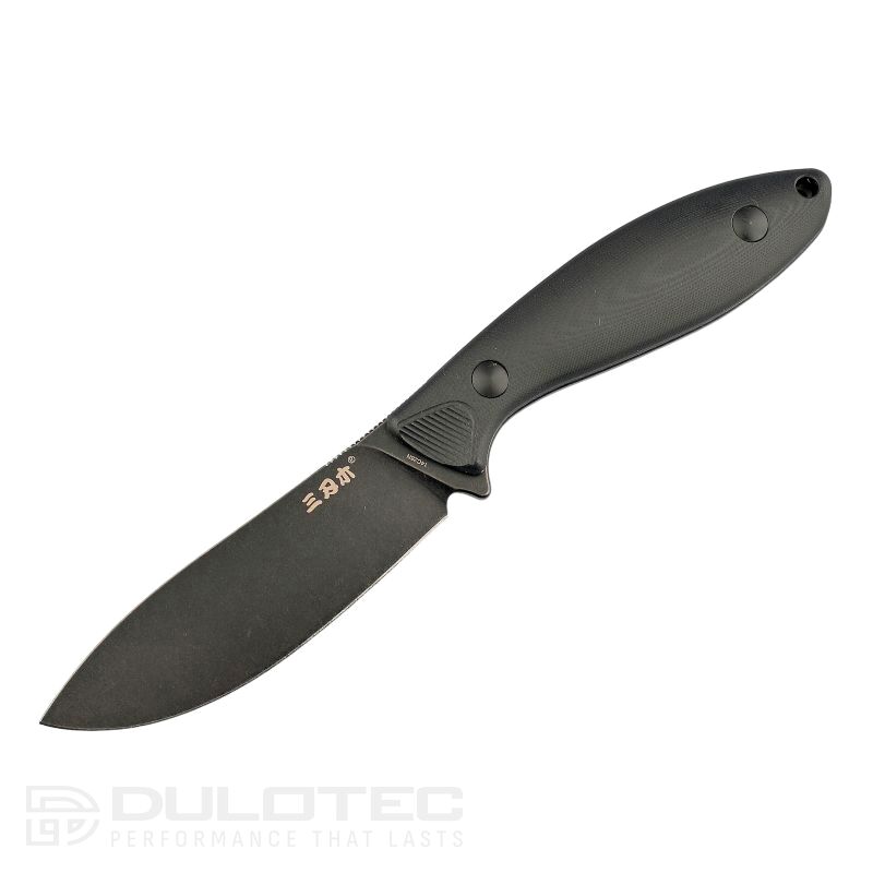 Cuțit cu lamă fixă Sanrenmu S643P-GB – mâner din G10 și oțel 14C28N » Lanternaputernica.RO