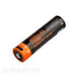 Baterie Vapcell Dulotec 18650 4000 mAh 10 A – C1840C cu sistem de protecție și încărcare prin USB-C » Lanternaputernica.RO