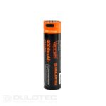 Baterie Vapcell Dulotec 18650 4000 mAh 10 A – C1840C cu sistem de protecție și încărcare prin USB-C » Lanternaputernica.RO