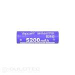 Baterie Vapcell Dulotec 21700 5200 mAh 15 A - D2152 » Lanternaputernica.RO
