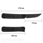Cuțit pliant SRM 131M-GB Enso – mâner din G10 și oțel 14C28N » Lanternaputernica.RO