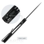 Cuțit pliant SRM 131M-GB Enso – mâner din G10 și oțel 14C28N » Lanternaputernica.RO