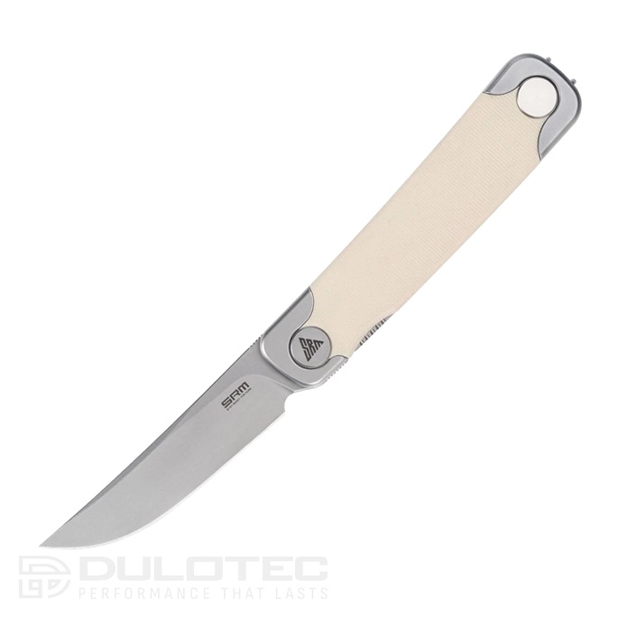 Cuțit pliant SRM 131M-GT Enso – mâner din G10 și oțel 14C28N » Lanternaputernica.RO