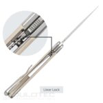 Cuțit pliant SRM 131M-GT Enso – mâner din G10 și oțel 14C28N » Lanternaputernica.RO