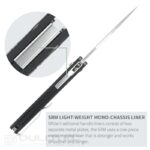 Cuțit pliant SRM 221X-GB – mâner din G10 și oțel 14C28N » Lanternaputernica.RO