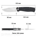Cuțit pliant SRM 221X-GB – mâner din G10 și oțel 14C28N » Lanternaputernica.RO