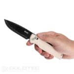 Cuțit pliant SRM 258L-GT2 Terrier – mâner din G10 și lamă din oțel laminat 140Cr » Lanternaputernica.RO