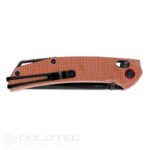 Cuțit pliant Asika SRM 411L-MN – mâner din Micarta și oțel 14C28N » Lanternaputernica.RO