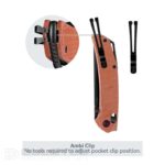 Cuțit pliant Asika SRM 411L-MN – mâner din Micarta și oțel 14C28N » Lanternaputernica.RO