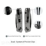 Cuțit pliant SRM 7229-AK Scout – mâner din aliaj de aluminiu și oțel 14C28N » Lanternaputernica.RO