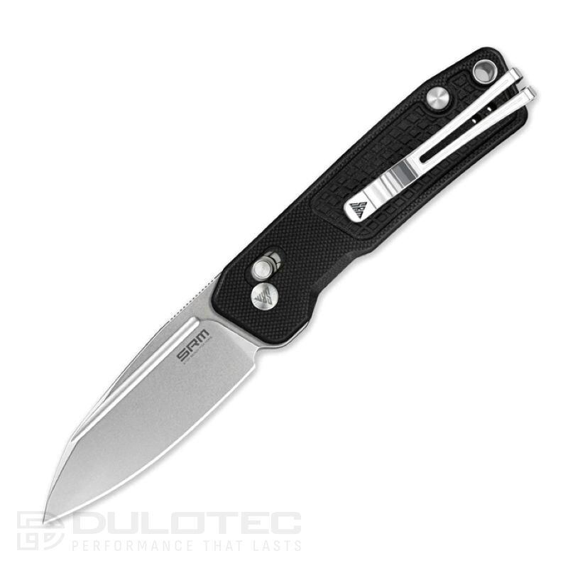 Cuțit pliabil SRM 7229-GB Scout – mâner din G10 și oțel 14C28N » Lanternaputernica.RO