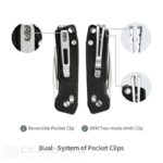 Cuțit pliabil SRM 7229-GB Scout – mâner din G10 și oțel 14C28N » Lanternaputernica.RO