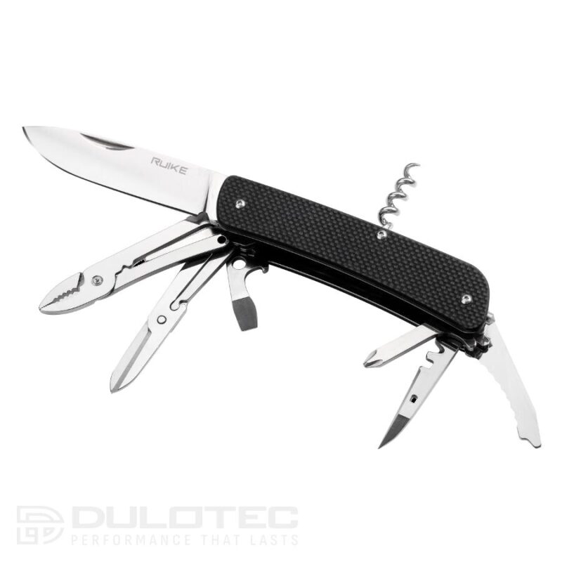 Instrument multifuncțional Ruike L41-B cu cuțit » Lanternaputernica.RO