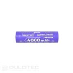 Baterie litiu-ion Vapcell 18650, 4000 mAh, 10 A, cu sistem de protecție, model B1840P » Lanternaputernica.RO