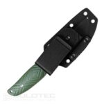 Cuțit cu lamă fixă SRM Fossa 605T-GP, mâner din G10 » Lanternaputernica.RO