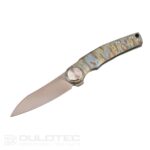 Cuțit pliabil Dulotec K902 cu mâner din titan – Camuflaj » Lanternaputernica.RO